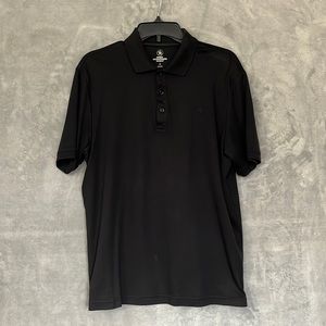 Hart Schaffer Marx Black Polo